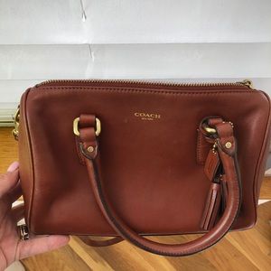 Coach leather bag
